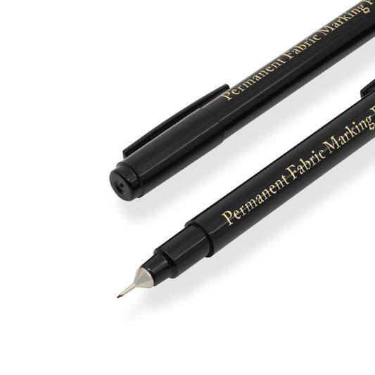 Dritz - Fine Line Permanent Fabric Pen, Black