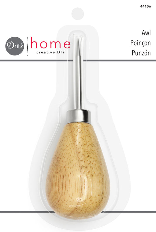 Dritz - Awl with Wooden Handle
