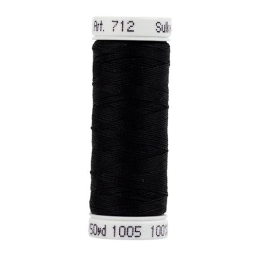 Cotton Petite 12wt 50yd Black - Col 1005