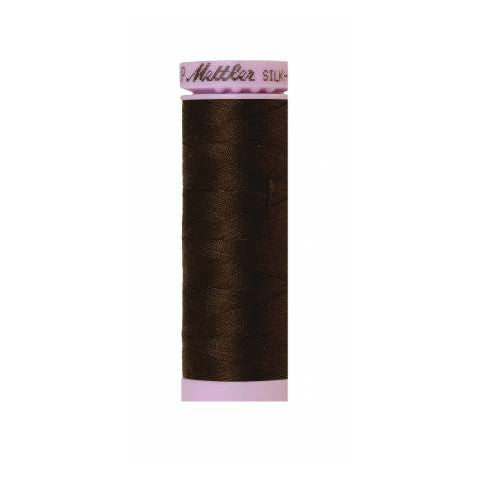 Mettler 164 yd, Silk Finish Thread - 1002 - Very Dark Brown