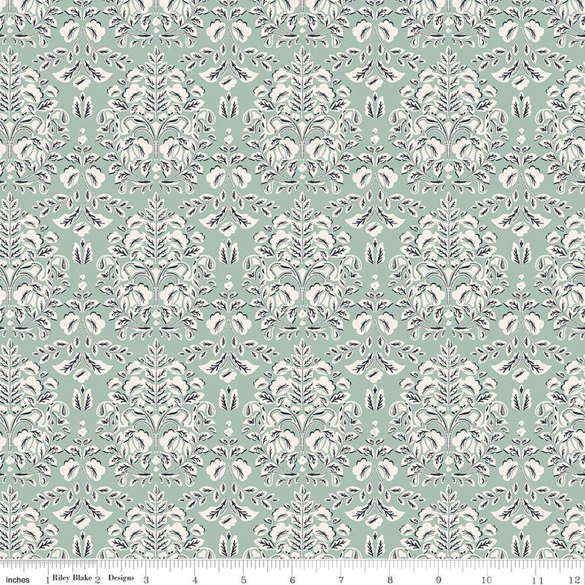 Ciao Bella Damask Seafoam