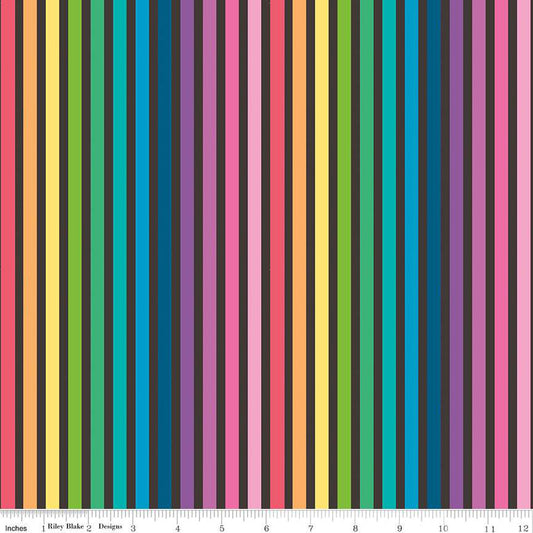 Make Rainbow Stripe Black