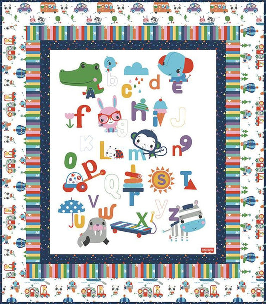 Lets Play Panel Boxed Quilt Kit