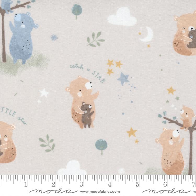 D Is For Dream - Baby Bears - Grey